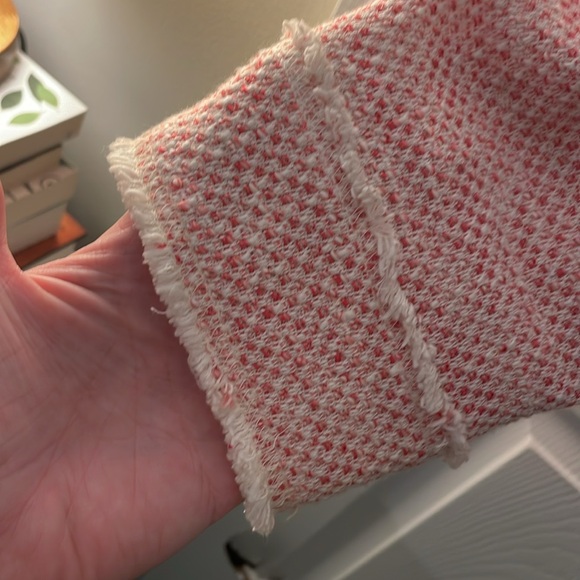 Fantastic Pink Tweed J Jill Blazer - Picture 4 of 7